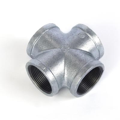 China High Durability JIANZHI Wire Malleable Iron High Precise Dude Grooved Fittings Te koop