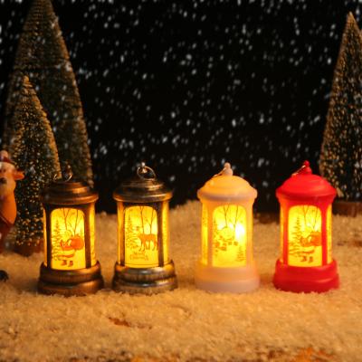 China Lovely Supplies Home LED Christmas Decorations Delicate Red Lantern Holiday Xmas Gifts for sale