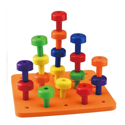 China ABS Plastic Block Toys Educational Block Toys For Kindergarten Children for sale