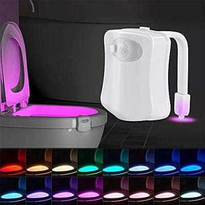 China Modern LEDToilet Night Light Motion Sensor LED Toilet Bowl Light for Bathroom Washroom for sale