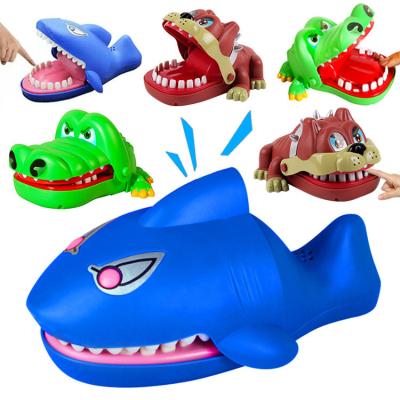 China Chid Toy Novelty Shark Bite Toys Kids Finger Biting Funny Fishing Toy 2021 for sale