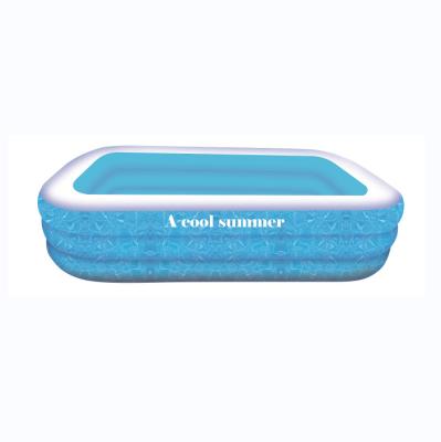 China Water Fun Sets GC-20220633 Inflatable POOL Sale Swimming Pool For Kids Above Ground for sale