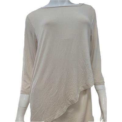 China High Quality Breathable Patchwork Women's Crew Neck Long Sleeve Sweater for sale