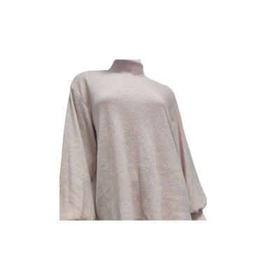 China OEM S/M/L Professional Standard Custom Breathable Lantern Sleeve Breathable Turtle Top Neck Knitted Soft for sale