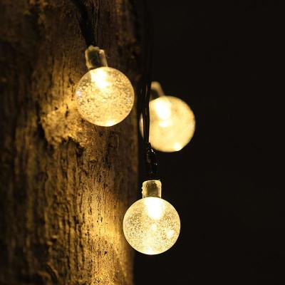 China Outdoor Decorative Lighting Christmas Yard Lamp String Light Solar Led Fairy Lights For Xmas for sale