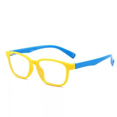 China ANTI-BLUE Kids Glass Color TPEE Anti Silicone Computer Optical Frame Anti Blue Light Kids for sale