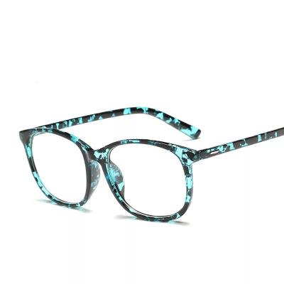 China Optical Sight Fashionable Vintage Clear Glass Frames Men Women Glass Eyewear Optical Spectacle for sale