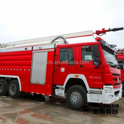 China Sinotruk Howo Fire Engine Bunk Bed For Sale 9945x2500x3950mm for sale