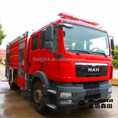 China stainless steel. Water tank fire truck with MAN chassis for sale