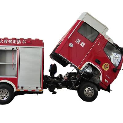 China Chinese Urban Purpose Design Special Rescue Fire Fighting Trucks For Sale 8500x2500x3500mm for sale