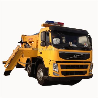 China Efficient Wrecker Tow Truck, Rotator Recovery Road Wrecker Rotator Truck For Sale 315/80R22.5 for sale