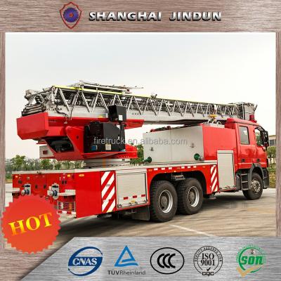 China Customized Hydraulic Platform Fire Truck 10700 x 2500 x 4000mm for sale