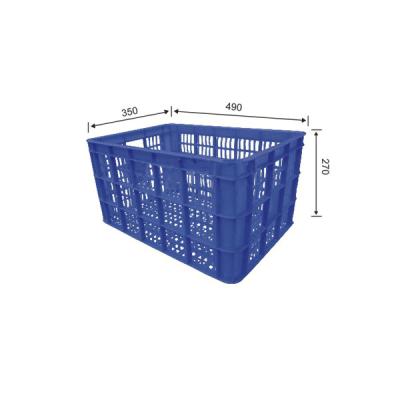 China Heavy duty plastic basket storage plastic fruit crates for sale