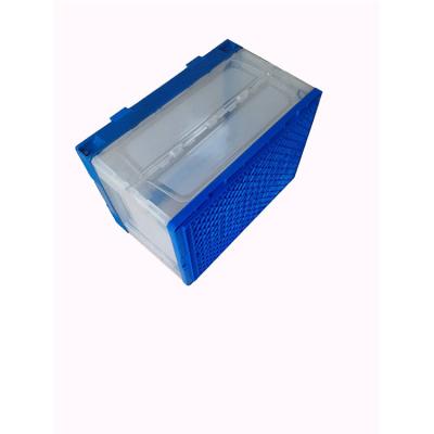 Κίνα clear rectangle plastic folding box,collapsible storage box προς πώληση