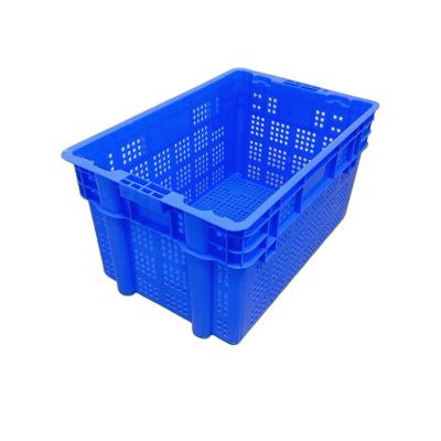 Cina Hot selling storage crate plastic vegetables food grade plastic crates for tomatoes in vendita