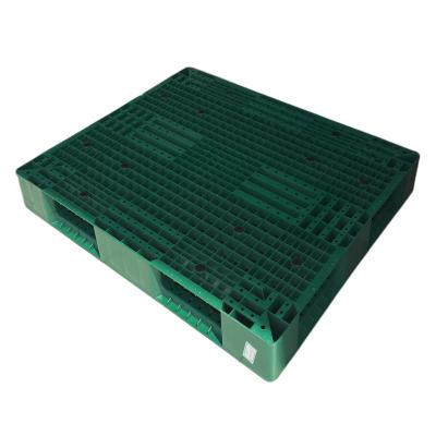 Chine Euro standard size cheap heavy duty durable double sides plastic pallet 1200*1000mm à vendre