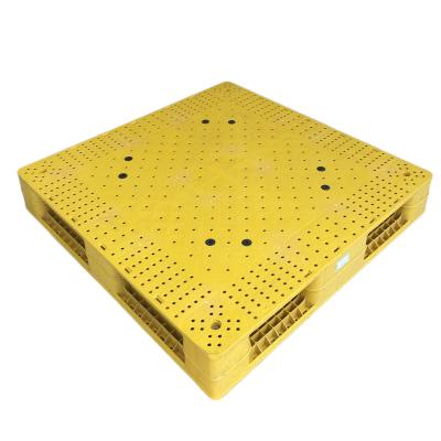 China Euro plastic pallet plastic flat solid deck 1100 x 1100 mm plastic pallet for sale