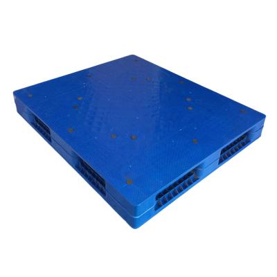 China Double sides cheap plastic heavy duty recycle plastic pallet 1300*1100MM en venta