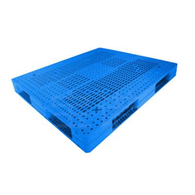 China 1500x1300x150 mm Cheap high quality four way entry steel reinforced hdpe standard size stackable double faced plastic pallet à venda