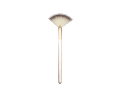 China Custom Face Mask Applicator OEM Facial Brush Logo Face Mask Fan Brush Natural Hair Brush for sale