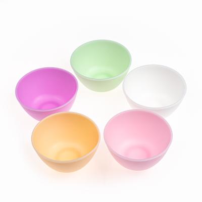 China 300cc and 500cc Salon Mask 300cc 500cc Facial Spa Face Skin Care Tub Flexible Rubber Applicator Home Facial Bowl for sale