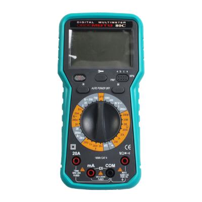 China OBDEMOTO 80C Multimeter AC/DC Handheld Voltage Resistance Digital Flashlight Current Overload Protection 80C for sale