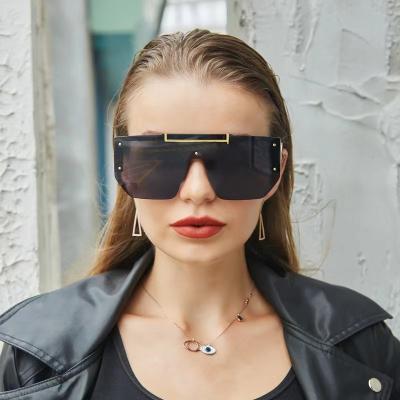 China Others Retro Custom Big Square Frame Sunglasses Men Women 2022 Vintage High Quality for sale