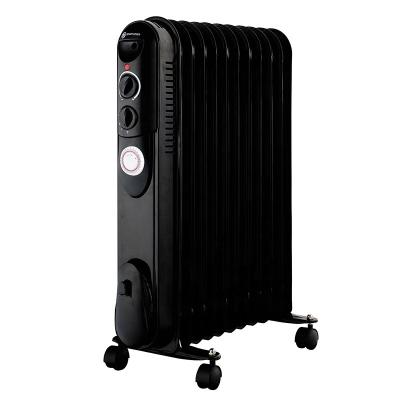 China Hotel 2500W 11 Fins South Africa Approved CB Electric 3 Heat Settings Oil Column Heater for sale