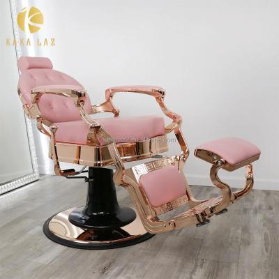 China Luxury Salon Furniture Beauty Chair Heavy Duty Barber Shop Chair for sale