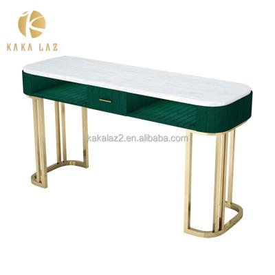 China Modern Nail Salon Supplies Salon Manicure Table With Nail Dust Collector for sale