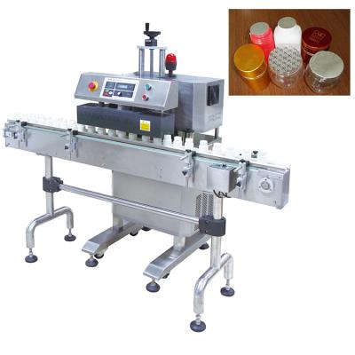 China Medical Made In China Lid Sealing Machine 0~250pcs/min Cans , Plastic Bottles Aluminum Foil for sale