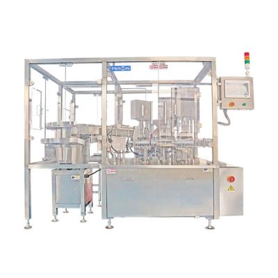 China Automatic IVD Supplier Test Tube Filling Reagent 1ml-5ml Double Head Filling Machine Liquid Filling Capping Labeling China for sale