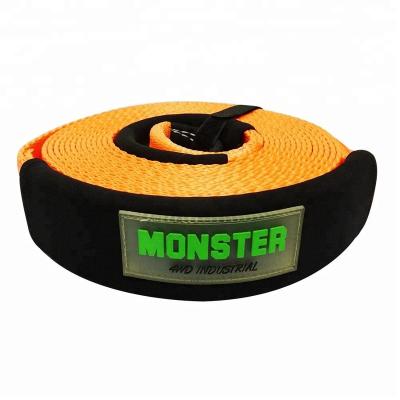 China 100% Nylon Snatch Strap Monster4WD 9mx8T 100% Nylon Made Snatch Strap for sale