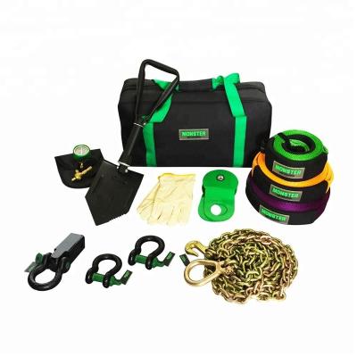 China Monster4WD 12pcs Offroad Recovery Kit 45x18x29cm Recovery Kit for sale