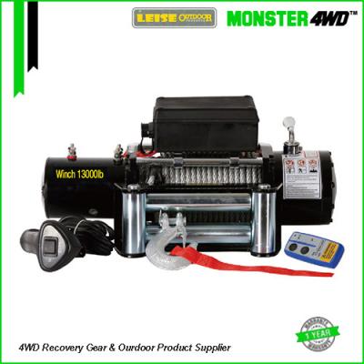 China 4X4 Or Monster4WD Truck Rated 13000LBS 4X4 Electric Winches With Steel Cable for sale