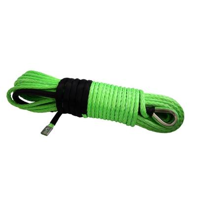 China Monster4WD AUTOMATIC 100ft 5/16 inch Synthetic SUV Car Winch Cable Rope Line for sale