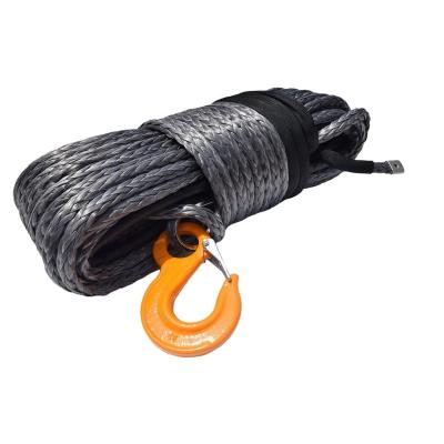 China Monster4WD AUTOMATIC 12mmx45m Gray Long Synthetic Rope for sale