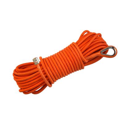 China AUTOMATIC Monster4WD 3/8in100ft Gray Double Braided Synthetic Rope Replacement Winch Rope for sale