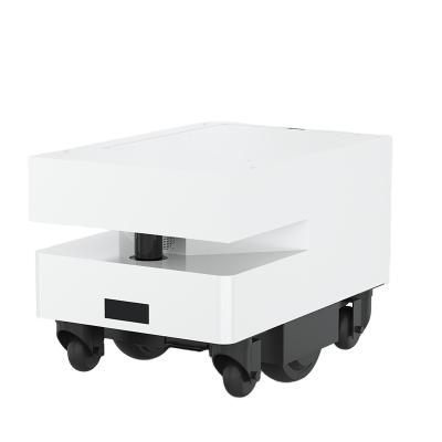 China Hotels Mobile Robot Square Chassis Base Platform For Development Robot Car Sub Chassis With Motors Navigation for sale