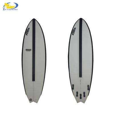 China Popular EPS or PU foam core aluminum surf board, hydrofoil surfboard with optional surf fins for sale