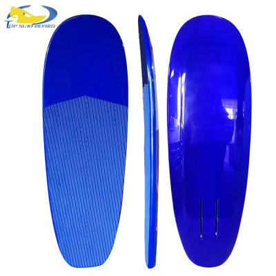 China Unisex Short Blue Hydrofoil Kite Board, Hydrofoil Board With Surfboard Traction Pads for sale