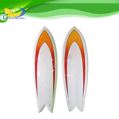 China Professional EPS+Epoxy+Fiberglass TPS0002 Fishtail Epoxy Surfboard For Surfing for sale