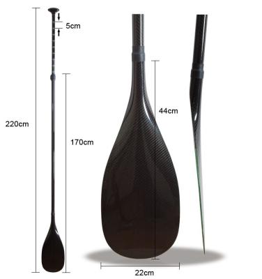 China Factory Price Unisex Carbon Fiber Hot SIP Paddle for sale