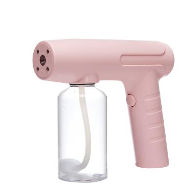 China Garden nano spray gun factory, can be customized disinfection spray gun handheld cordless nano atomizer for sale