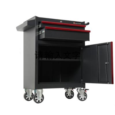 China Mobile Tool Cart With 64 Pieces Tool Set Tool Storage Trolley for sale