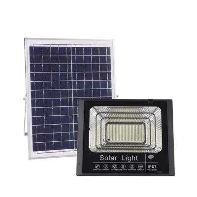 China TOP SALE Residential TOP High Brightness Waterproof Outdoor 65W Solar Led Flood Light With Timer for sale