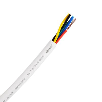 China For mobile electrical equipment suppliers continue to supply high quality customized copper core PVC insulated AVVR wires for sale