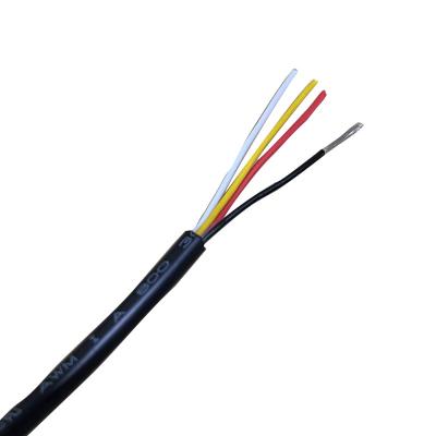 China Tinned Copper Wires Custom 2464 Unshielded / Shielded 16AWG 18AWG 20AWG 22AWG 24AWG 26AWG PVC 2464 UL Cable for sale