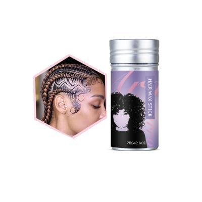 China Private Label Organic Edge Control Styling Wax Stick To Collect Flyaways Hair Broken Hair for sale