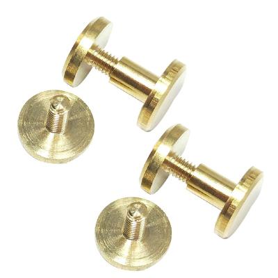 China Pan Stainless steel brass cross hexagon Chicago mounting staple screws rivet screws for sale